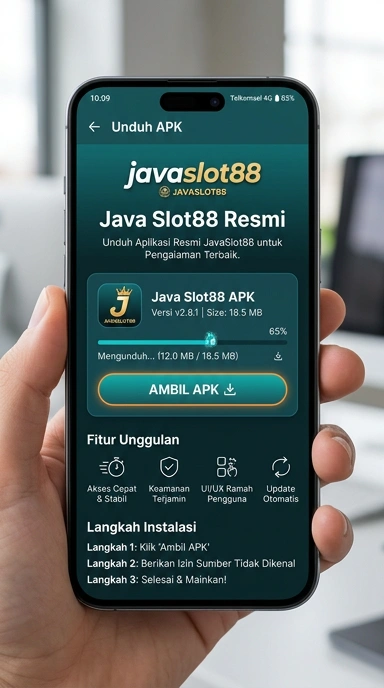 Tampilan halaman APK javaslot88